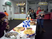 20141216 185721  At the rink the moms brought Christmas cookies, we brought eggnog, and had a nice time celebrating.