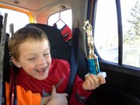 20150307 154041  Ben loves his trophy!