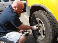 20150330 143156  Got a roofing nail in my tire, but the folks at Island Center Auto patched it right up!