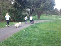 20150331 142120  Out on a jog over Spring Break with some friends.