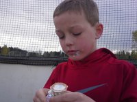 20150331 144742  Drumsticks for all afterwards.