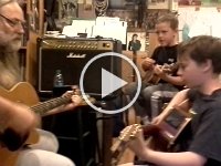 20150504 193125  Really cool mix of styles. I think a string broke on the 12 string.