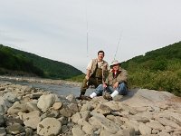 Doug and Dad Memorial day fishing