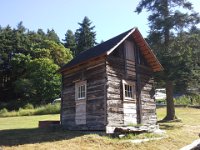 20150619 092728  I want to build something like this - the cabin was built by a homesteader from Maine.