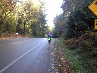 20151111 091736  Out on a 6 mile run with a friend. Then to stick and puck...
