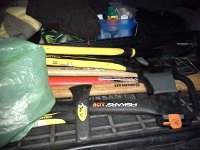 20151123 170143  We bring a wide variety of axes for the job.
