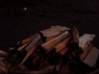 20151125 164636  After an hour of splitting. Maybe less. I don't know - Richard and I were talking about projects, like blowing the stuff out of the gutters, fixing the headlamp on the truck, etc.