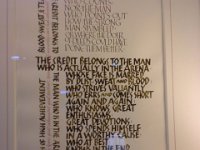 20151130 152155  In the dentist's office. Also a Roosevelt fan! And a whipped cream fighter!
