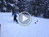 20151220 144448  Seven of us took snowboarding lessons! I have never done it before and the learning curve is steep, but it's a lot of fun!