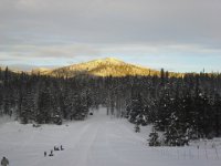 20151222 152530  Sunset from the top of the tubing run.