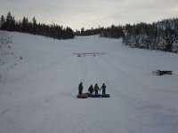 20151222 154307  I like this shot of the four boys going uphill for their last run.