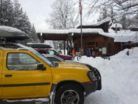 20151224 083706  Last morning in Mazama. Getting breakfast at the general store.