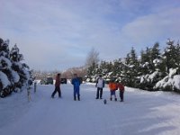 20151224 124300  Throwing the football while we wait for word on the pass.
