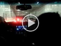 20151224 200533  I love my travel companions! I dove into the Borgnino's truck to say hello as we drove onto the ferry.