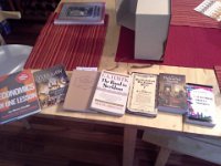 20151227 112703  Reading project this year...recommendations from my mom, from her dad.