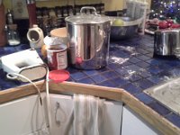 20151228 165114  Sam is in the kitchen making brownies.