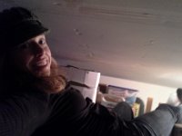 20160101 161744  As a final anniversary present, I'm looking for the rest of our treasure boxes that we store keepsakes in all year, then seal up on the 31st. We never dug out the old ones when we moved in. So - I'm spelunking in the loft, wondering what mouse might jump in my mouth!