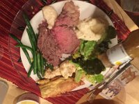 Dinner1  Dave's amazing dinner!