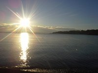 20160103 084713  Out on a run - from Manitou beach. Despite all the rain here, we DO get beautiful days.