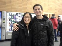 20160123 173105  This man - Mike - was one of the actors in MIRACLE (movie about the 1980 Olympics). Mike played O'Callahan. Lisa was like "oooh my GOSH! It's O'Callahan!" I love Lisa - she is SO funny!