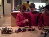 20160123 203303  After the Tacoma game, we brought two boys home (cousins) for a sleepover, then we had another game the next day. These two boys have a LOT of energy! Check out the videos to see what I mean...