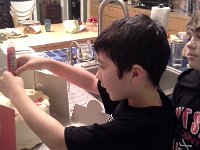 20160127 202243  They are decorating Sam's cake. That will go well, I'm sure. Right?