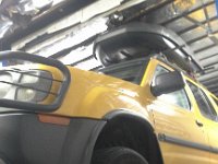 20160202 113302  Checking truck transmission before trip to Wenatchee.