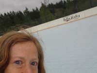 20160521 081651  some rink time - a little chilly! but checking to see if it's too wet for our game. Yes, it was.