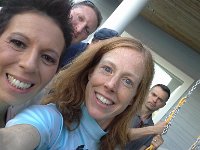 20160625 200226  Christine Groves and husband John in the background. We've known them 14 years! Since Groton! Christine hasn't aged a day! OK, John, you haven't either ;)