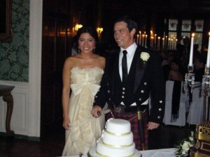 The bride and groom!