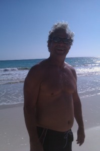 Uncle Steve is another beach buddy of ours - he has three kids and commented on how fast this time goes. I enjoy every jog along the beach with Ben. I will hold onto those memories and the smiles from the beach friends we pass every day.
