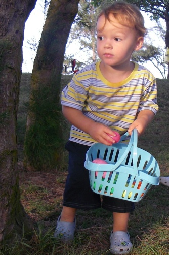 Easter egg hunt bbq!