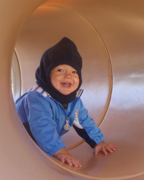 Getting their ya-yas out at the playground!