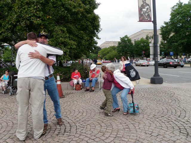 Look who we found amidst over 2 million people in D.C.?!