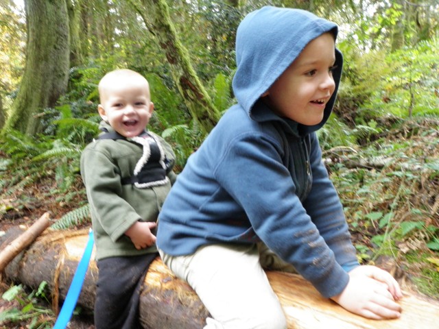 Riding a horse in Grand Forest!