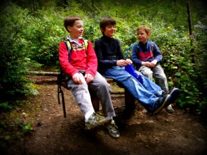 A little rest break. These benches are new since I last hiked here in 2009. It was so nice to revisit it with my buddies. 